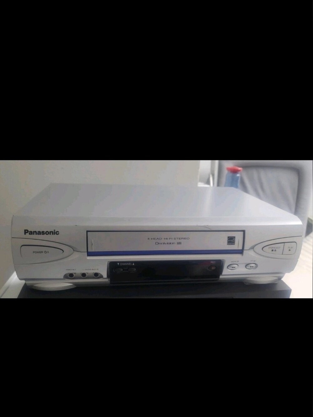 Panasonic PV-V4524S Blue Line VHS Player Recorder 4 Head HIFI Tested No Remote